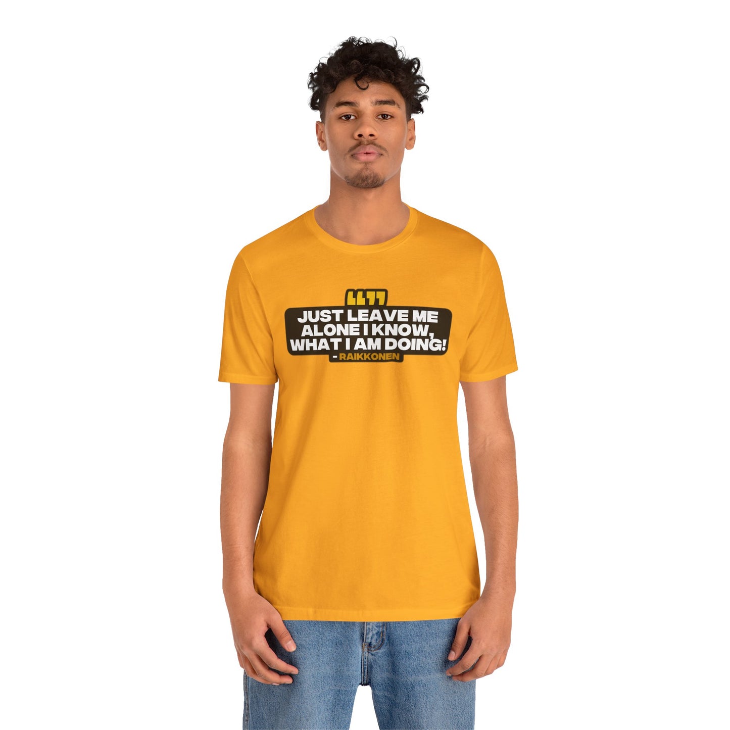 "Just Leave Me Alone" Raikkonen Radio T-Shirt