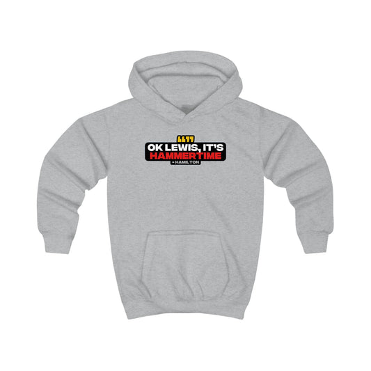 "Ok Lewis, it's Hammertime" Hamilton Radio Kids Hoodie