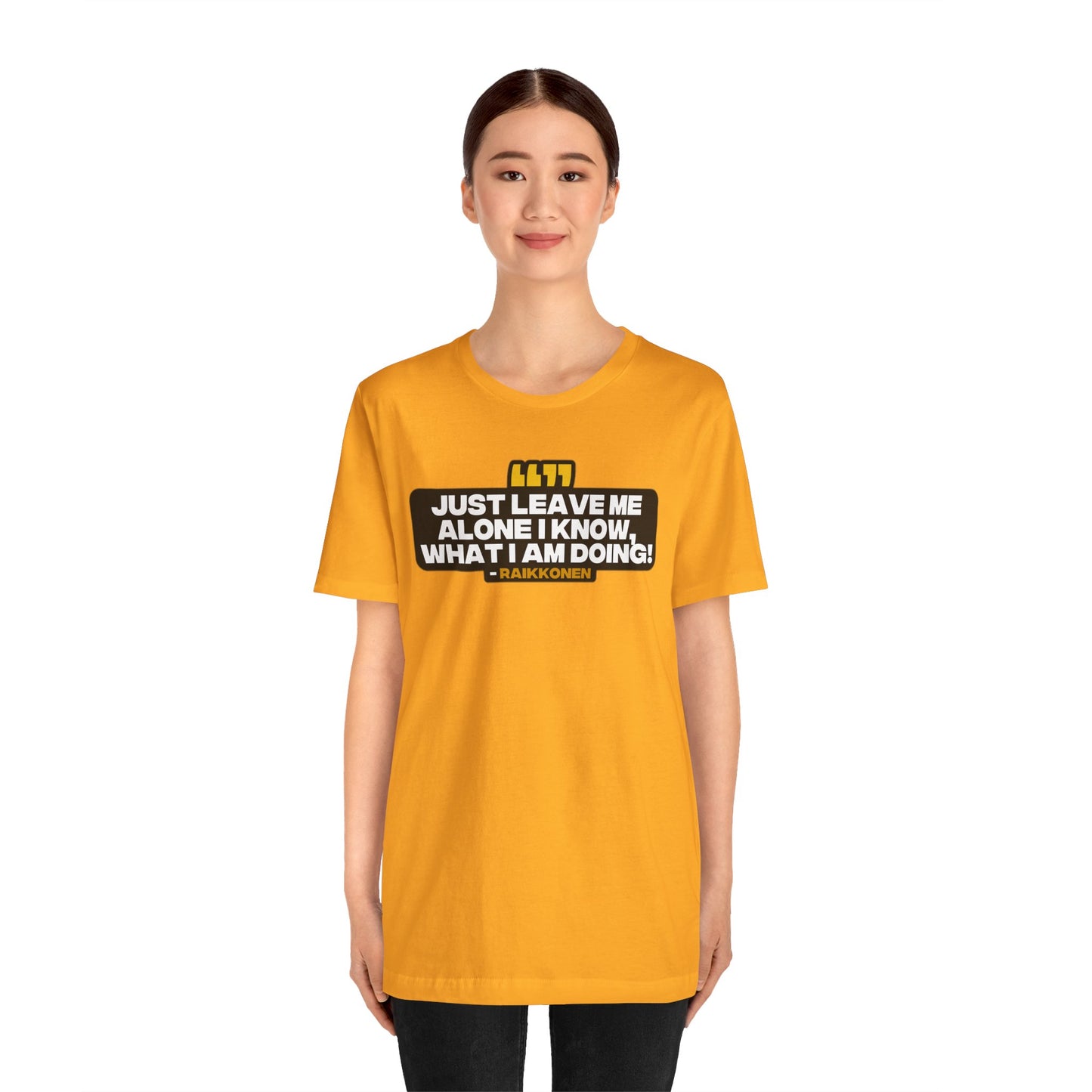 "Just Leave Me Alone" Raikkonen Radio T-Shirt
