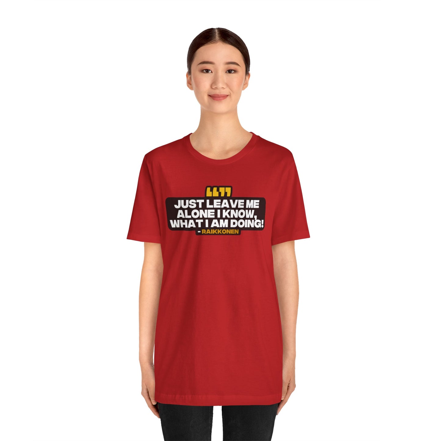 "Just Leave Me Alone" Raikkonen Radio T-Shirt