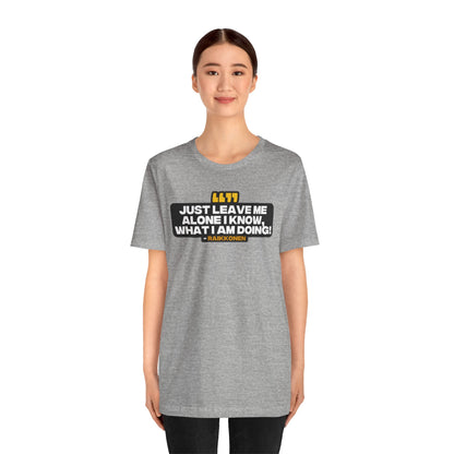 "Just Leave Me Alone" Raikkonen Radio T-Shirt