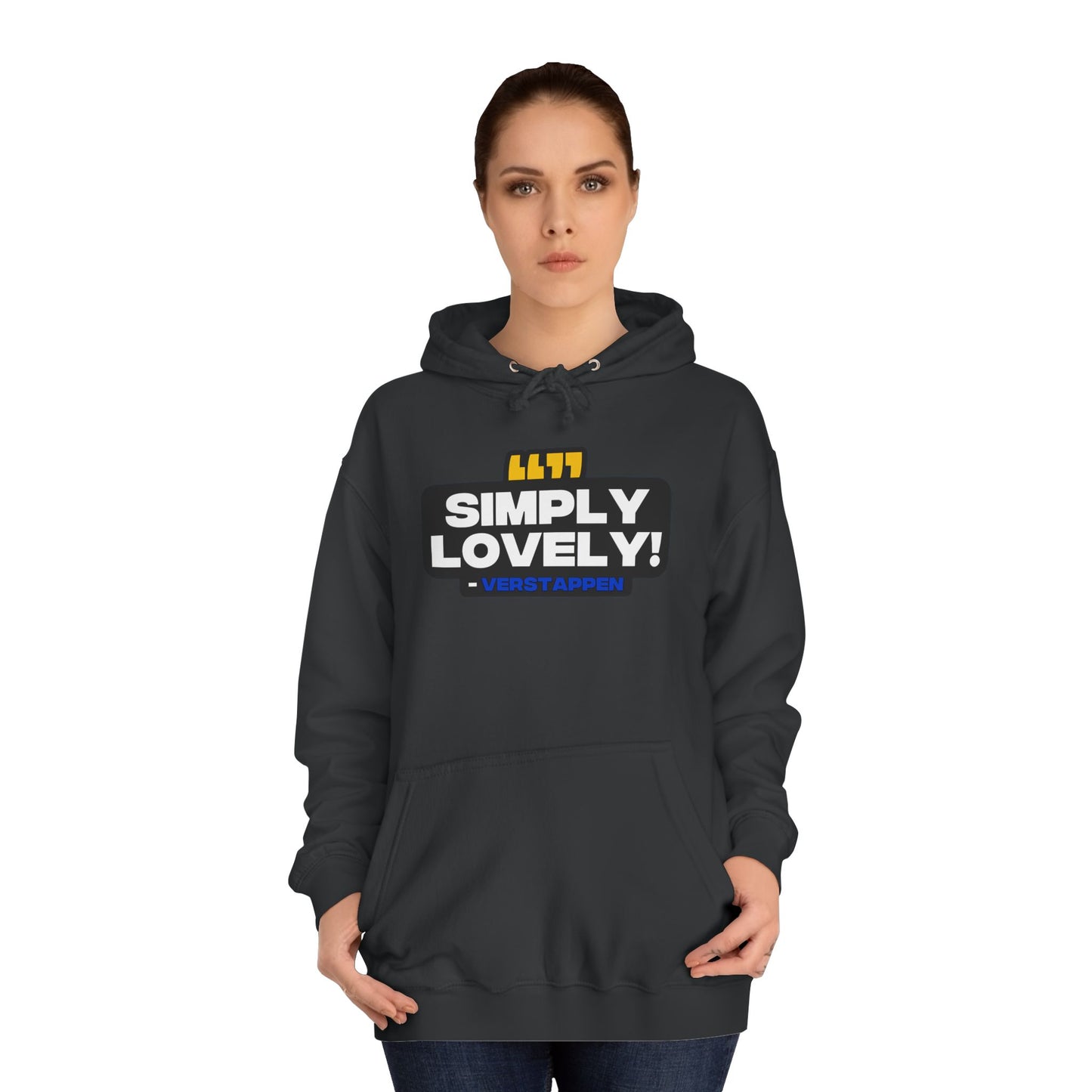 "Simply Lovely!" Verstappen Radio Unisex Hoodie