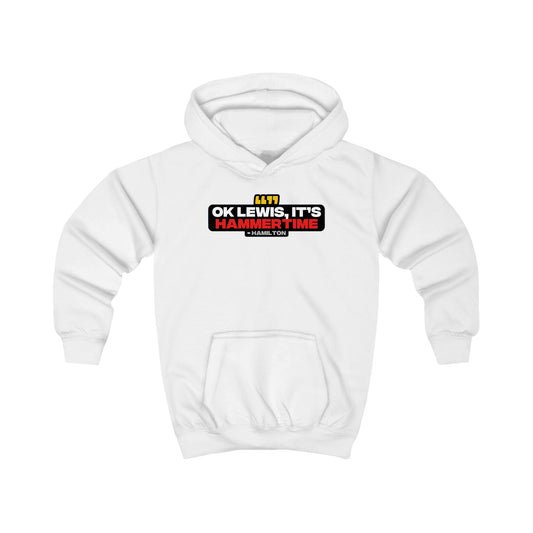 "Ok Lewis, it's Hammertime" Hamilton Radio Kids Hoodie