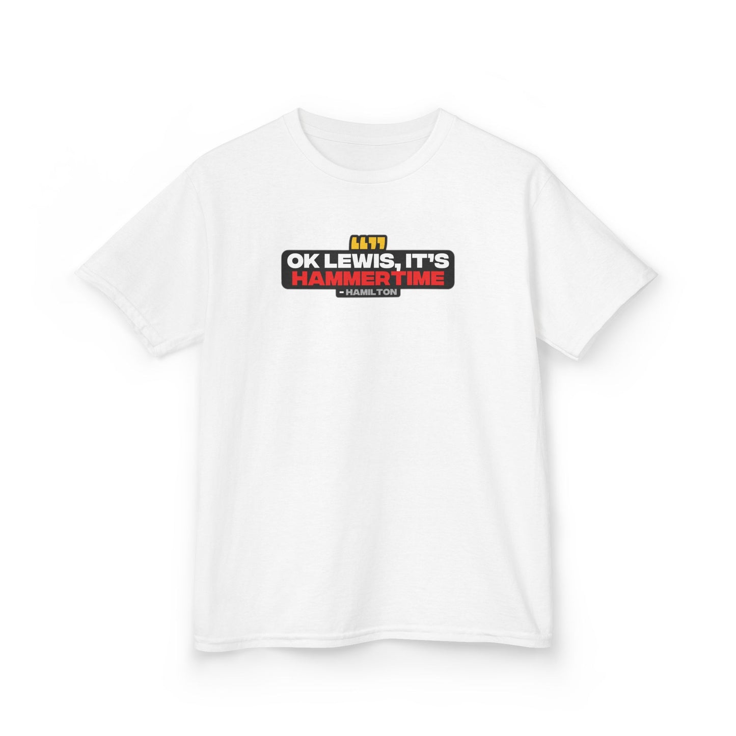 "Ok Lewis, it's Hammertime" Hamilton Radio Kids T-Shirt