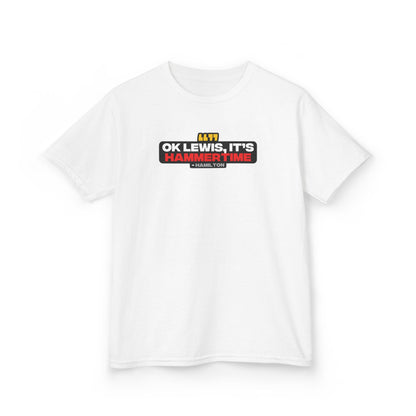 "Ok Lewis, it's Hammertime" Hamilton Radio Kids T-Shirt
