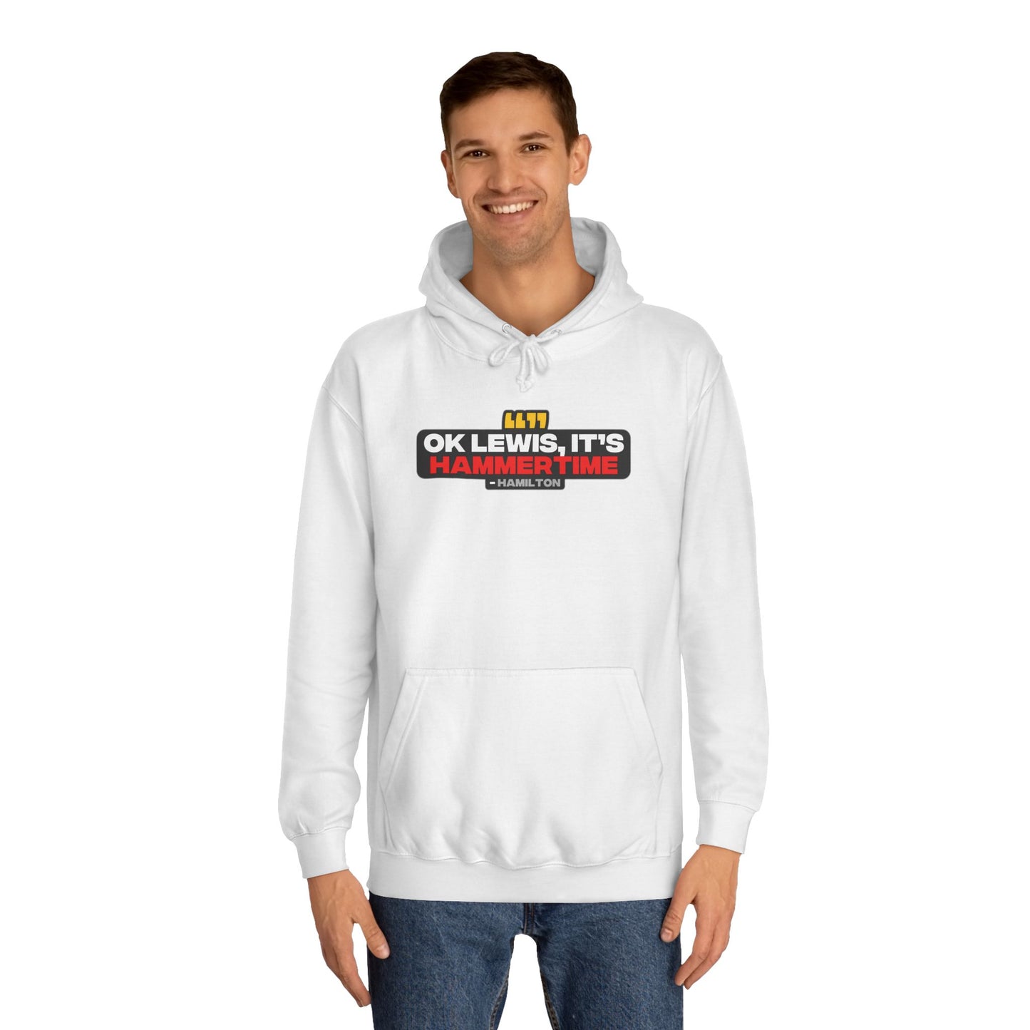 "Ok Lewis, it's Hammertime" Hamilton Radio Unisex Hoodie