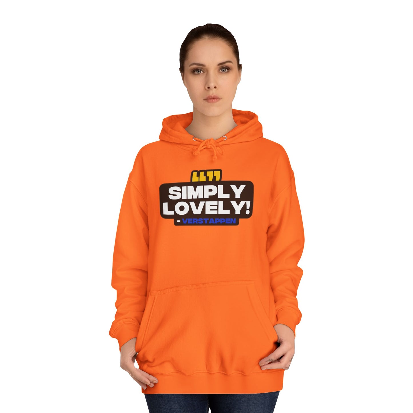 "Simply Lovely!" Verstappen Radio Unisex Hoodie