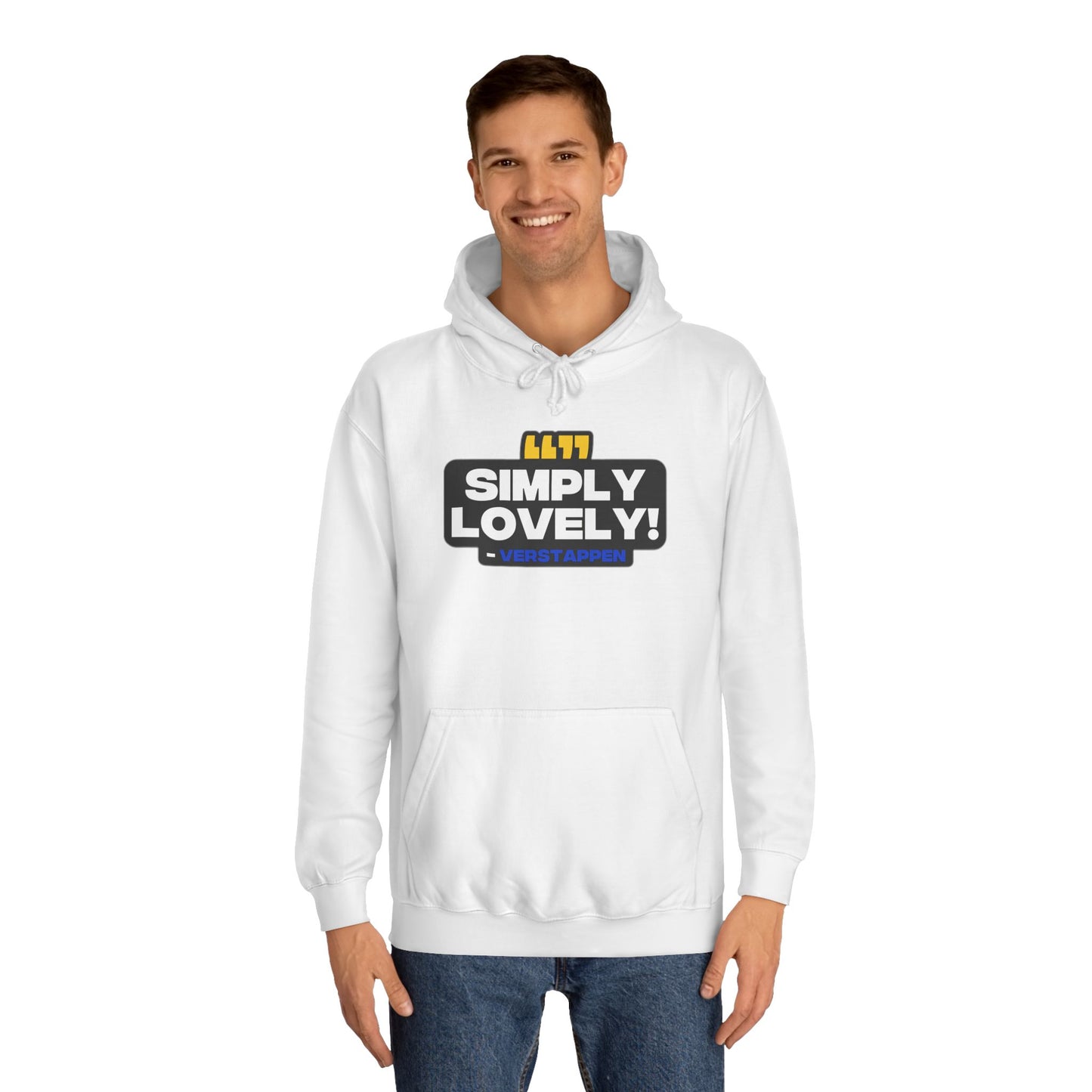 "Simply Lovely!" Verstappen Radio Unisex Hoodie