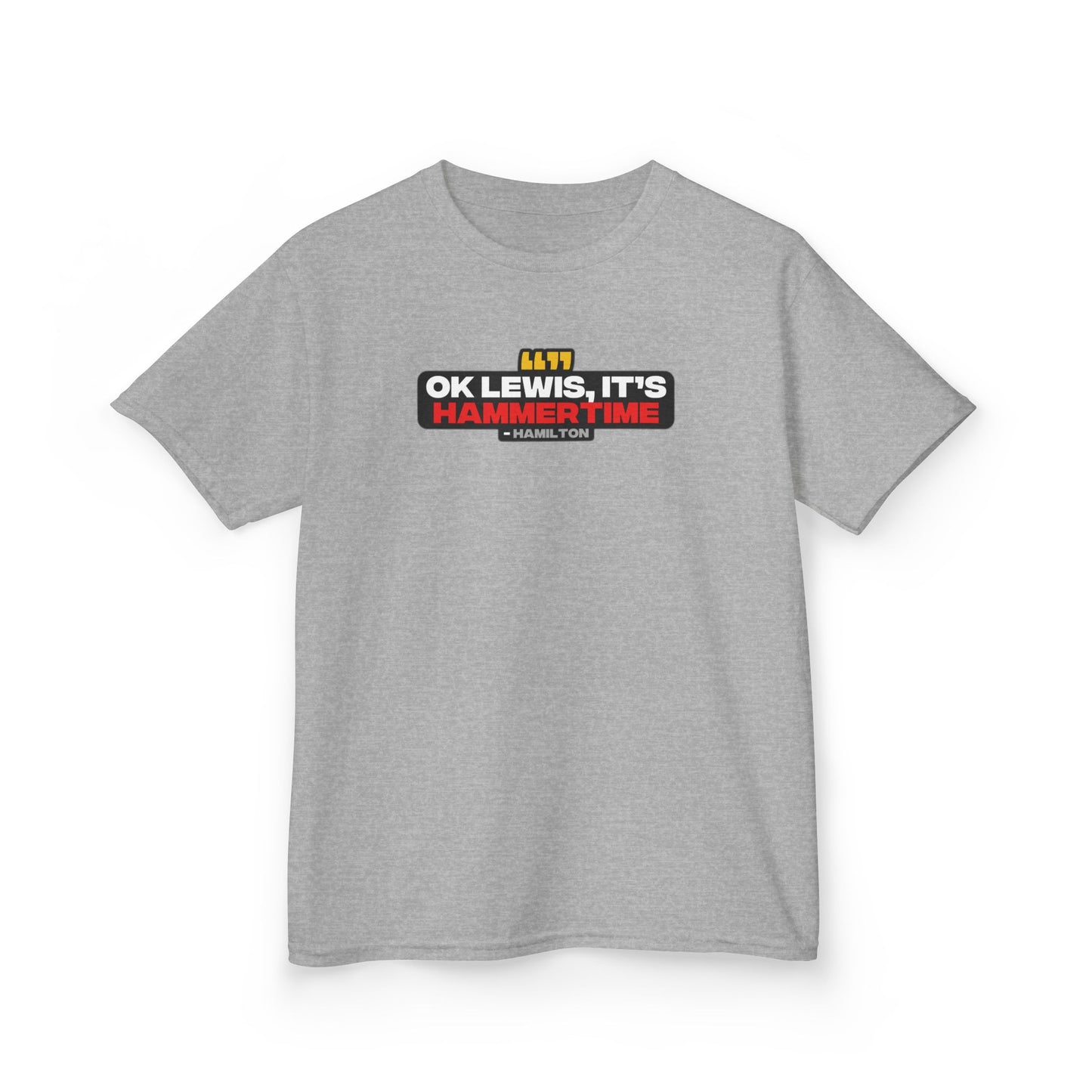 "Ok Lewis, it's Hammertime" Hamilton Radio Kids T-Shirt
