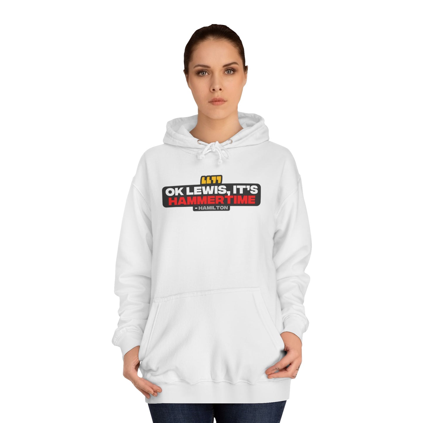 "Ok Lewis, it's Hammertime" Hamilton Radio Unisex Hoodie