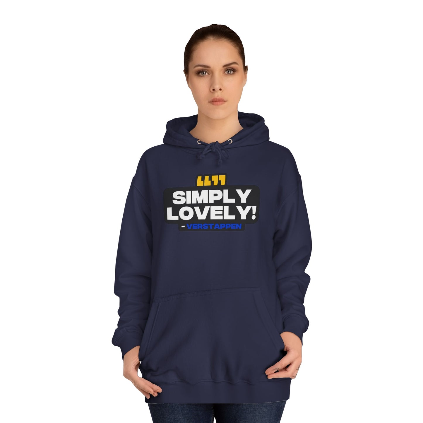 "Simply Lovely!" Verstappen Radio Unisex Hoodie