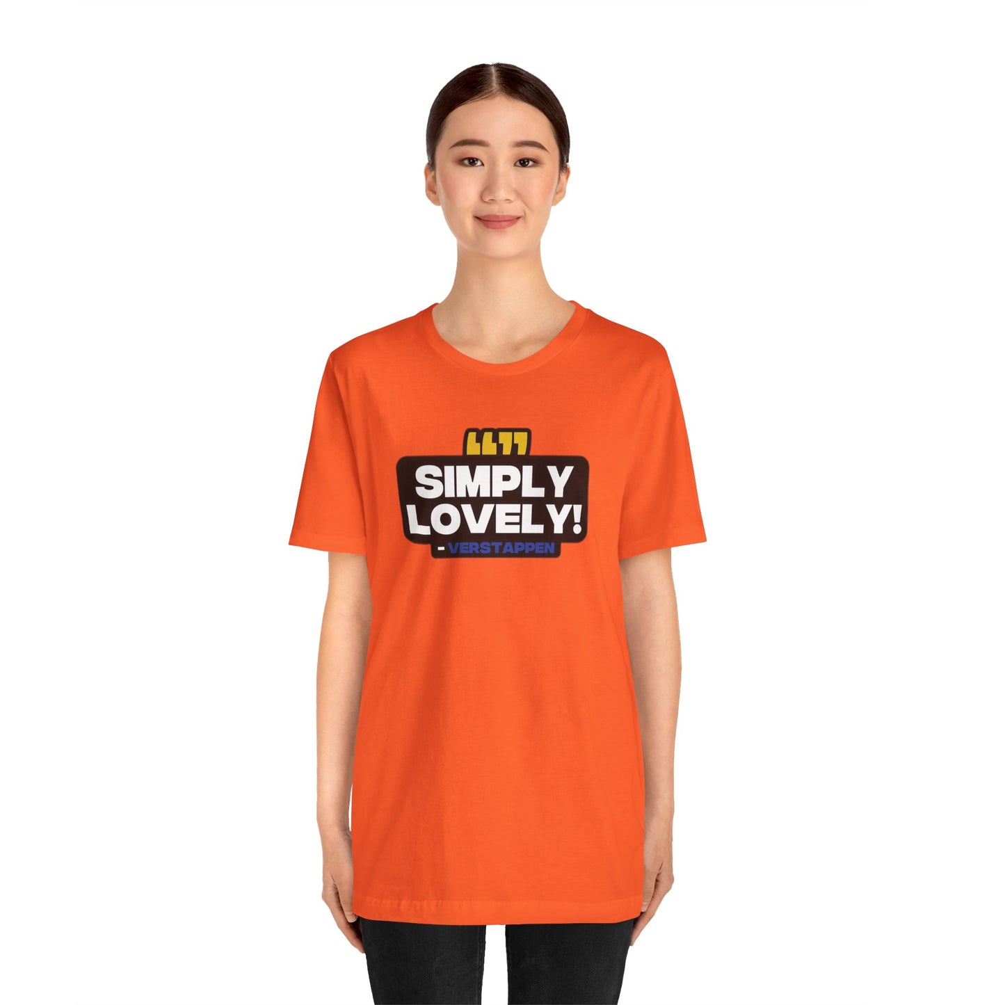 "Simply Lovely!" Verstappen Radio T-Shirt