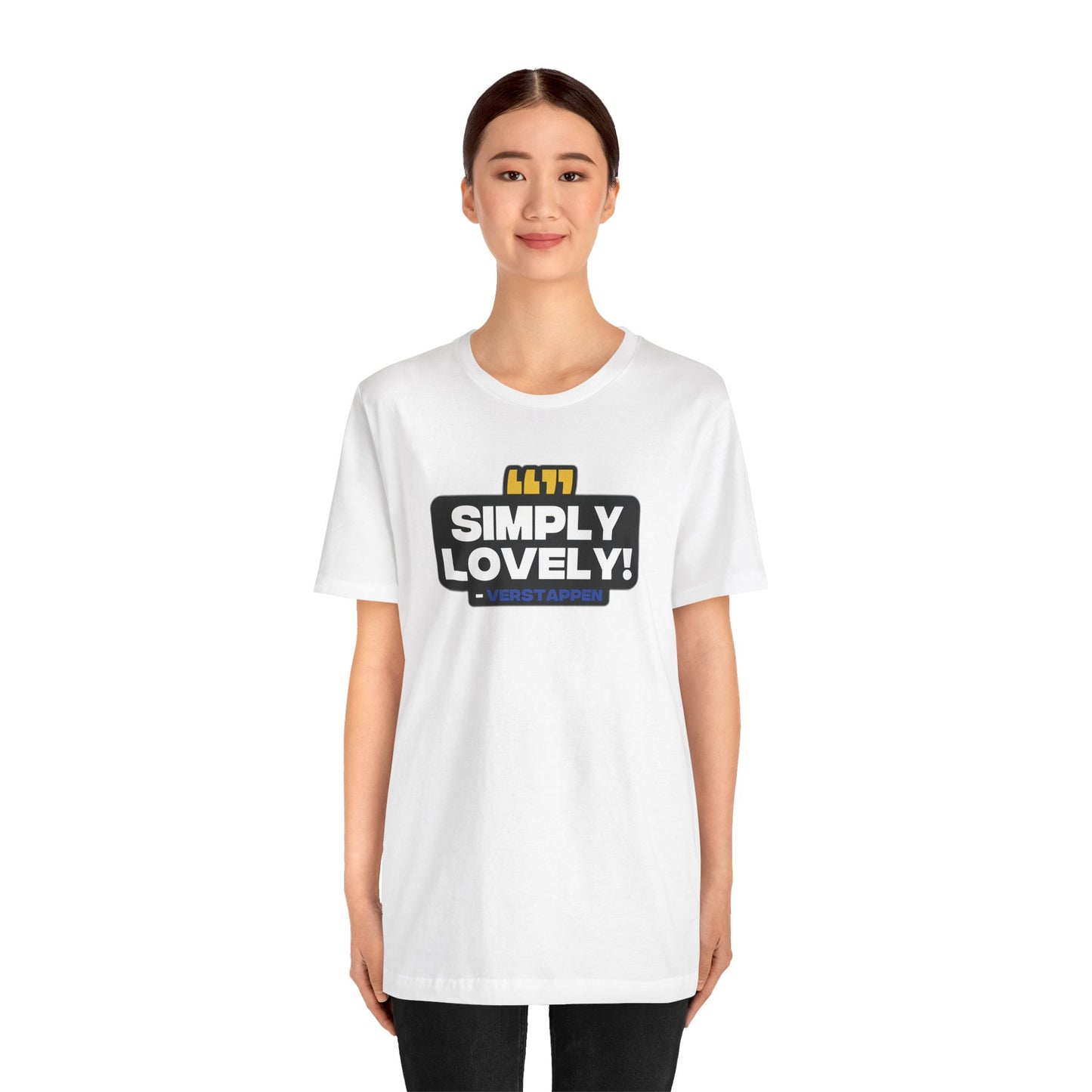 "Simply Lovely!" Verstappen Radio T-Shirt