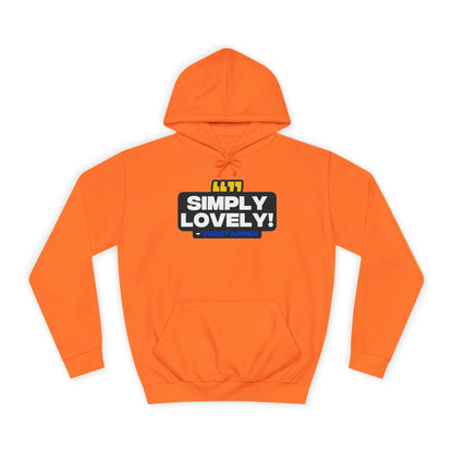 "Simply Lovely!" Verstappen Radio Unisex Hoodie