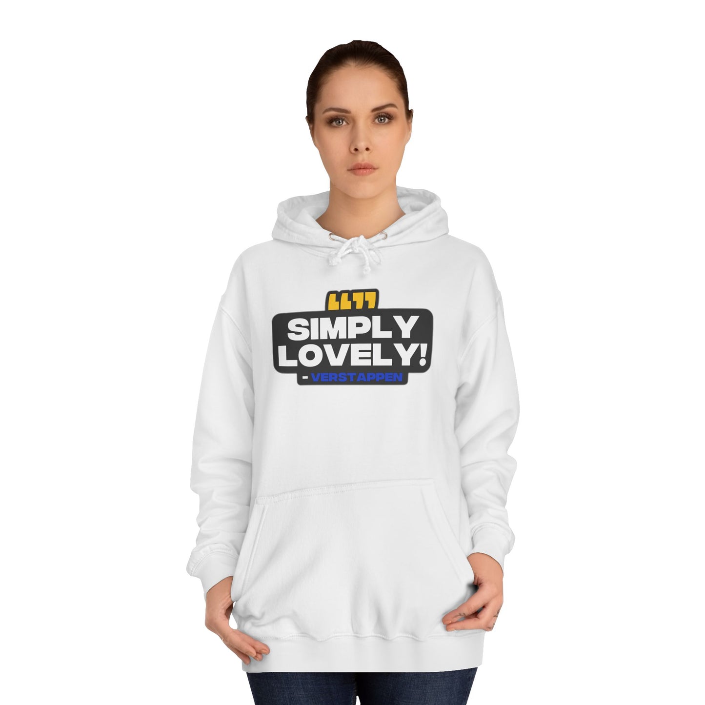 "Simply Lovely!" Verstappen Radio Unisex Hoodie