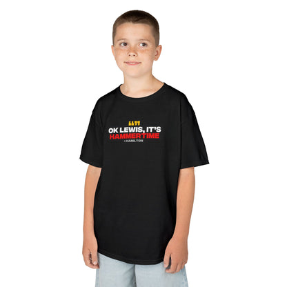 "Ok Lewis, it's Hammertime" Hamilton Radio Kids T-Shirt