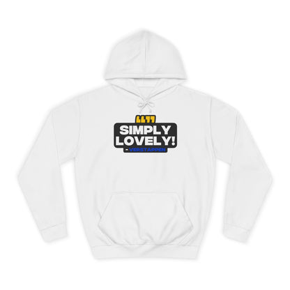 "Simply Lovely!" Verstappen Radio Unisex Hoodie
