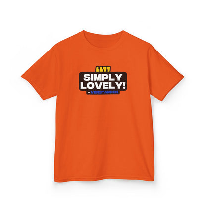 "Simply Lovely" Verstappen Radio Kids T-Shirt