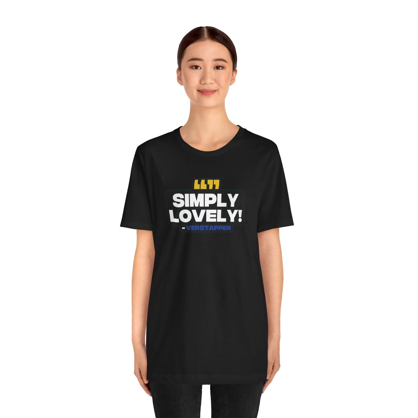 "Simply Lovely!" Verstappen Radio T-Shirt