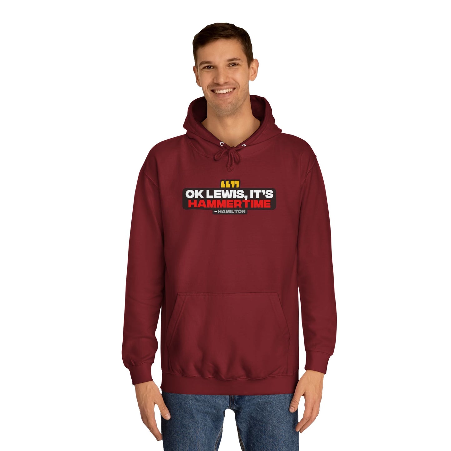 "Ok Lewis, it's Hammertime" Hamilton Radio Unisex Hoodie