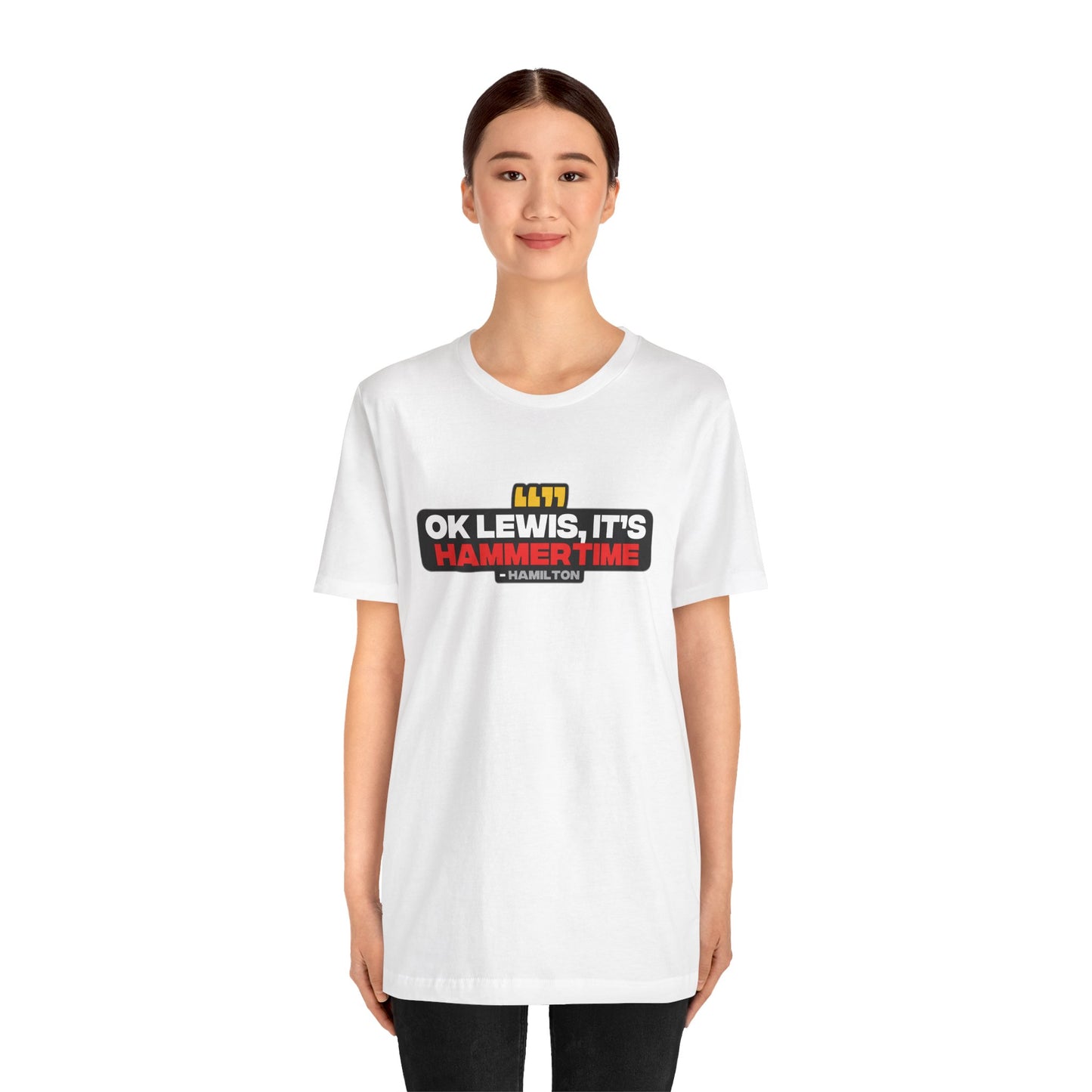 "Ok Lewis, it's Hammertime!" Hamilton Radio T-Shirt