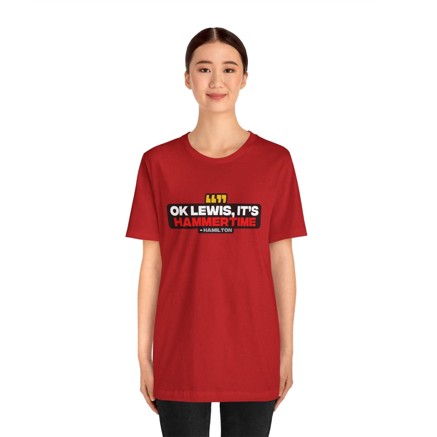 "Ok Lewis, it's Hammertime!" Hamilton Radio T-Shirt