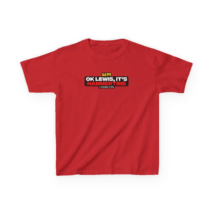 "Ok Lewis, it's Hammertime" Hamilton Radio Kids T-Shirt
