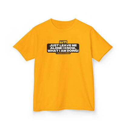 "Just leave me alone, I know what to do!" Raikkonen Radio Kids T-Shirt