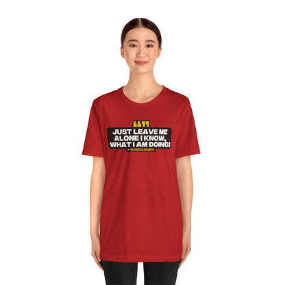 "Just Leave Me Alone" Raikkonen Radio T-Shirt